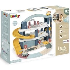 Большой двухэтажный гараж с вертолетом и игрушечной машинкой Little Smoby цена и информация | Игрушки для малышей | pigu.lt