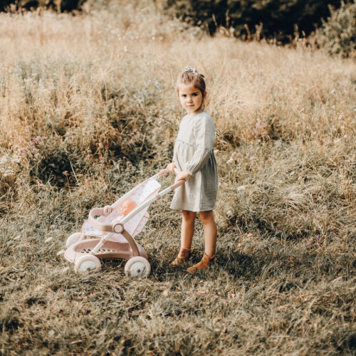 Vežimėlis lėlei Smoby Baby Nurse kaina ir informacija | Žaislai kūdikiams | pigu.lt