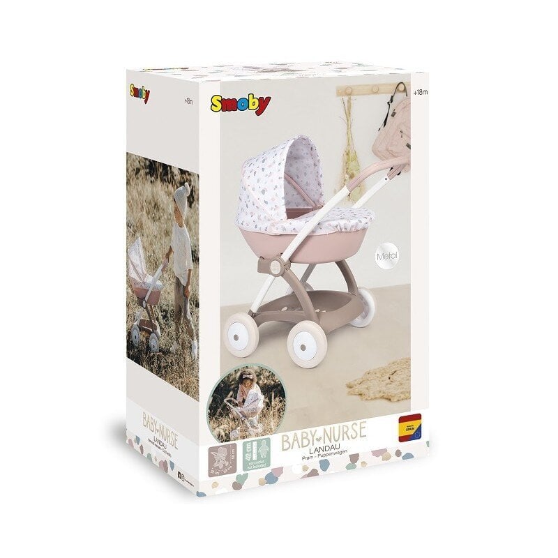 Vėžimėlis lėlėms Smoby baby Nurce Doll kaina ir informacija | Žaislai mergaitėms | pigu.lt