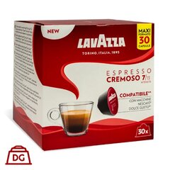 Lavazza Espresso Cremoso Maxi Dolce Gusto kavos kapsulės, 30 vnt. цена и информация | Кофе, какао | pigu.lt