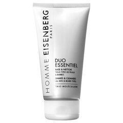 Гель для бритья и умывания для мужчин Eisenberg Duo Essentiel For Men 2in1, 150 мл цена и информация | Косметика и средства для бритья | pigu.lt