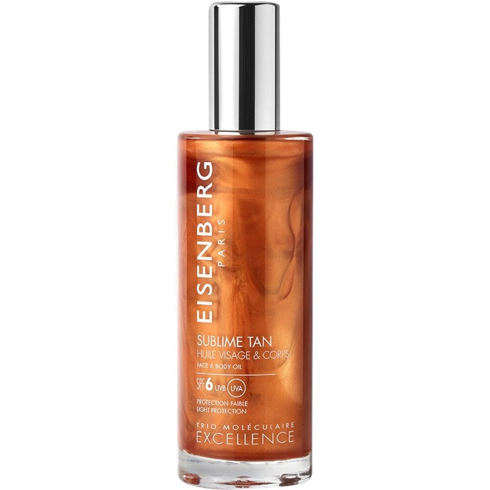 Aliejus nuo saulės Eisenberg Sublime Tan Face & Body Oil SPF 6, 100ml kaina ir informacija | Kremai nuo saulės | pigu.lt