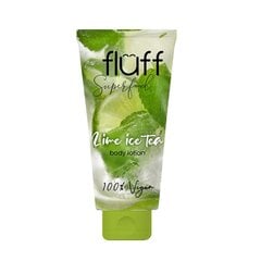 Kūno losjonas ledinė arbata su citrina Fluff SuperFood Lime, 150 ml kaina ir informacija | Kūno kremai, losjonai | pigu.lt