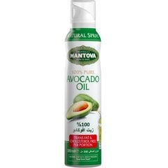 Mantova Spray Pure avocado oil purškiamas avokado aliejus, 200 ml kaina ir informacija | Aliejus, actas | pigu.lt