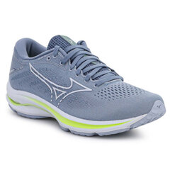 Sportiniai bateliai moterims Mizuno Wave Rider 25 W J1GD210302, mėlyni kaina ir informacija | Sportiniai bateliai, kedai moterims | pigu.lt