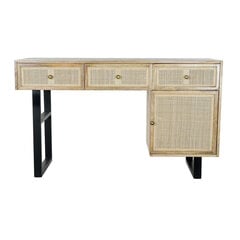 Письменный стол DKD Home Decor, натуральный (130 x 50 x 76 см) цена и информация | Компьютерные, письменные столы | pigu.lt
