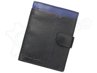 Мужской кошелек Pierre Cardin SAHARA TILAK14 326A - Черный+Синий цена и информация | Мужские кошельки | pigu.lt