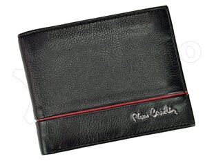 Мужской кошелек Pierre Cardin SAHARA TILAK15 8806 - Черный+красный цена и информация | Мужские кошельки | pigu.lt