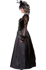 Raganos suknelė, juoda kaina ir informacija | Karnavaliniai kostiumai | pigu.lt