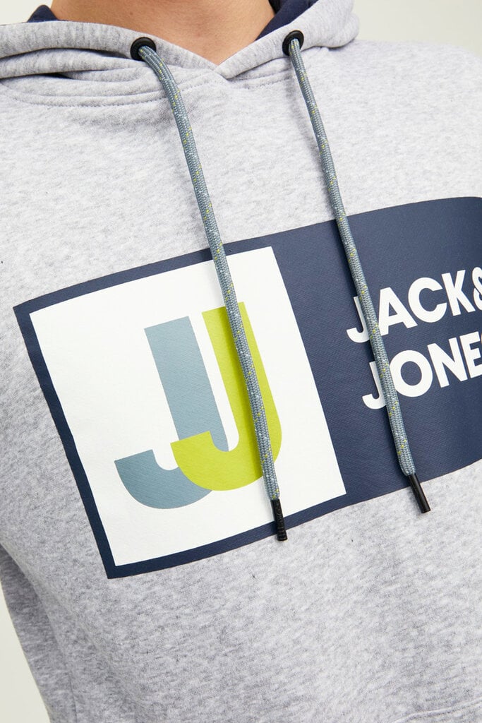 Džemperis vyrams Jack&Jones, pilkas kaina ir informacija | Džemperiai vyrams | pigu.lt