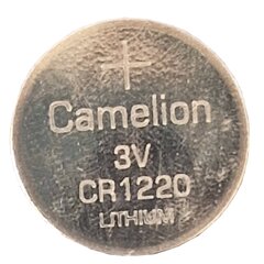 Baterija Camelion CR1220, 3V, 38 mAh, 12.5x2.0mm kaina ir informacija | Akumuliatoriai telefonams | pigu.lt