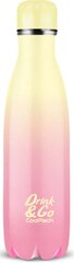 Бутылка для питья COOLPACK Drink&Go Gradient Peach, 500 мл цена и информация | Фляги для воды | pigu.lt