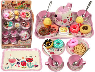 Arbatos rinkinys Lean Toys, rožinis kaina ir informacija | Žaislai mergaitėms | pigu.lt