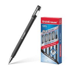 Gelinis rašiklis G-CUBE, ErichKrause, storis 0.5mm, juodos sp. kaina ir informacija | Rašymo priemonės | pigu.lt