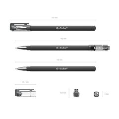 Ручка гелевая G-CUBE, ErichKrause цена и информация | Письменные принадлежности | pigu.lt