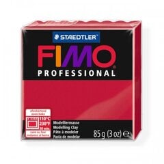 Modelinas Fimo Professional, karmino (carmine), 85g цена и информация | Принадлежности для рисования, лепки | pigu.lt