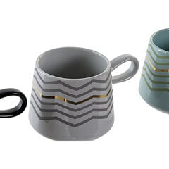 Кружка Mug DKD Home Decor Абстракция, 400 мл, 4 шт. цена и информация | Стаканы, фужеры, кувшины | pigu.lt