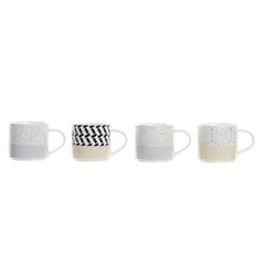 Кружка Mug DKD Home Decor, керамика, 420 мл, 4 шт. цена и информация | Стаканы, фужеры, кувшины | pigu.lt