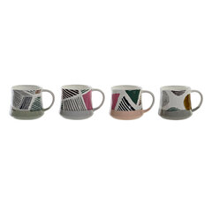Кружка Mug DKD Home Decor Керамика, 490 мл, 4 шт. цена и информация | Стаканы, фужеры, кувшины | pigu.lt