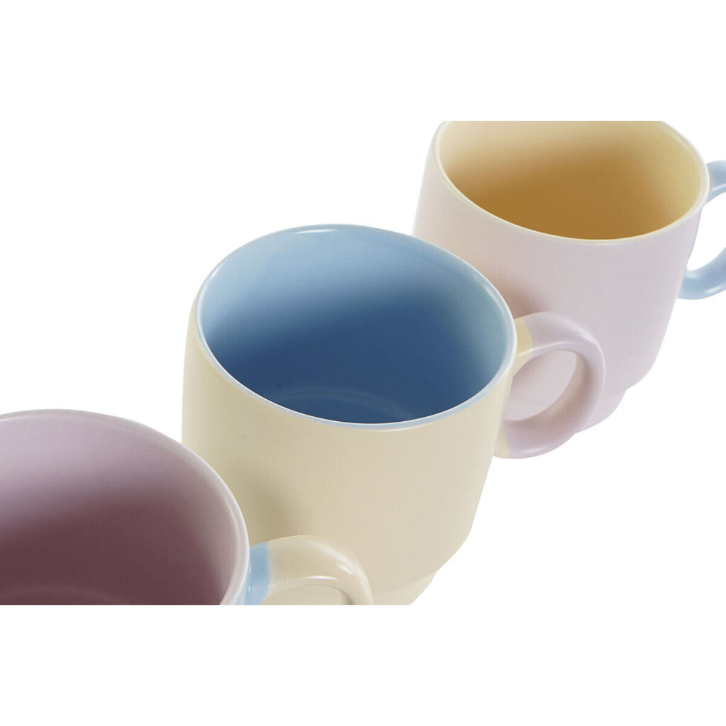 DKD Home Decor puodelis, 360 ml, 3 vnt. kaina ir informacija | Taurės, puodeliai, ąsočiai | pigu.lt