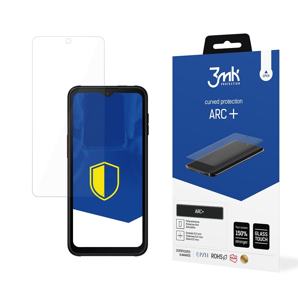 Apsauginis stiklas 3mk ARC, skirtas Samsung Galaxy XCover 6 Pro kaina ir informacija | Apsauginės plėvelės telefonams | pigu.lt