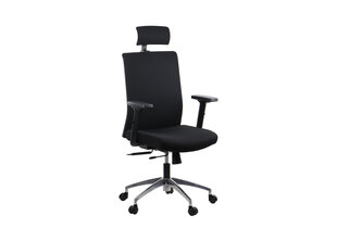 Biuro kėdė Stema Riverton F/H/AL, juoda kaina ir informacija | Biuro kėdės | pigu.lt