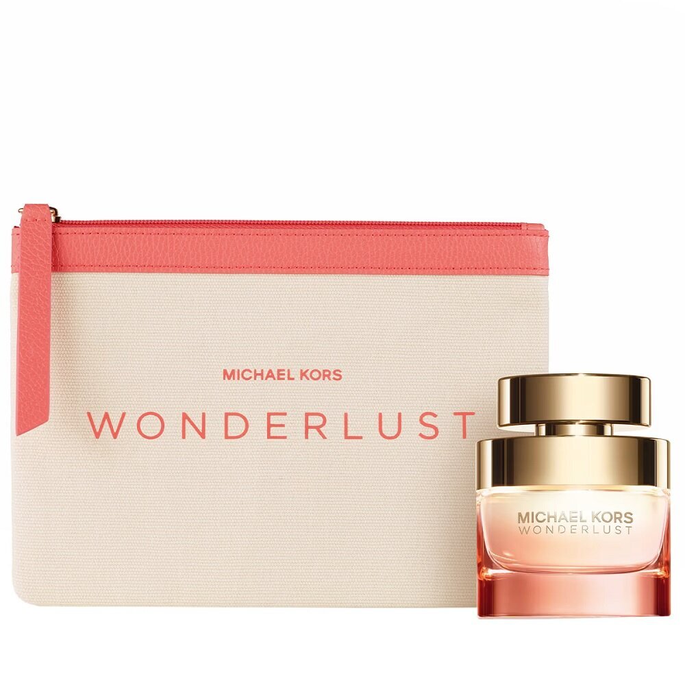 Rinkinys Michael Kors Wonderlust EDP moterims 50 ml + kosmetinė kaina |  pigu.lt