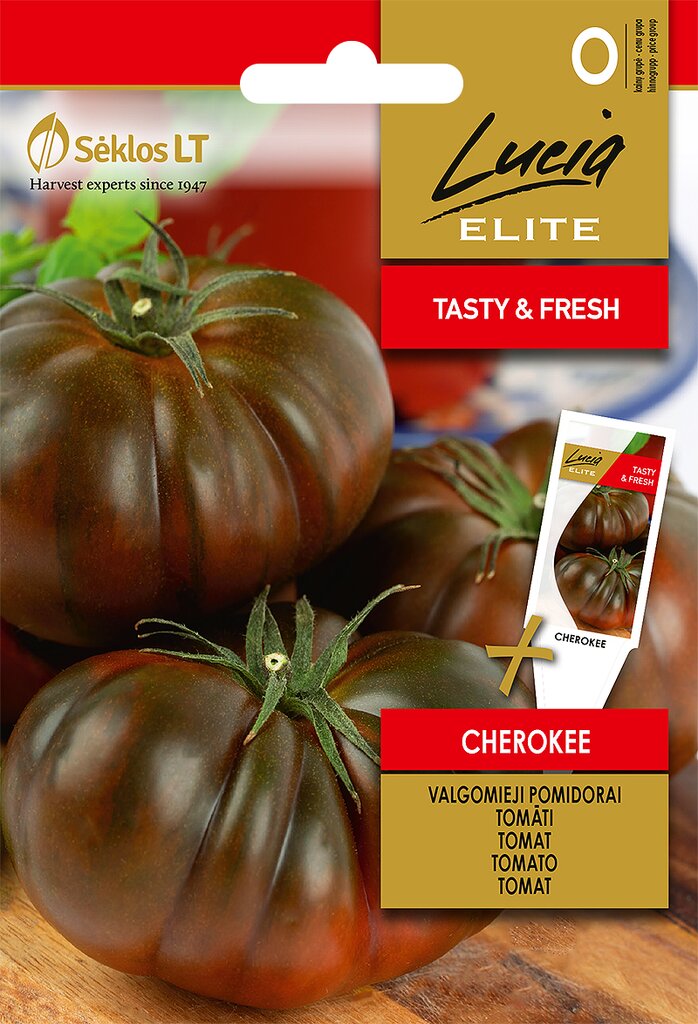 Pomidorai valgomieji cherokee kaina ir informacija | Daržovių, uogų sėklos | pigu.lt
