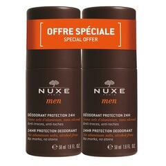 Шариковый дезодорант для мужчин Nuxe Men Protection Deodorant 24h roll-on, 50 мл цена и информация | Дезодоранты | pigu.lt