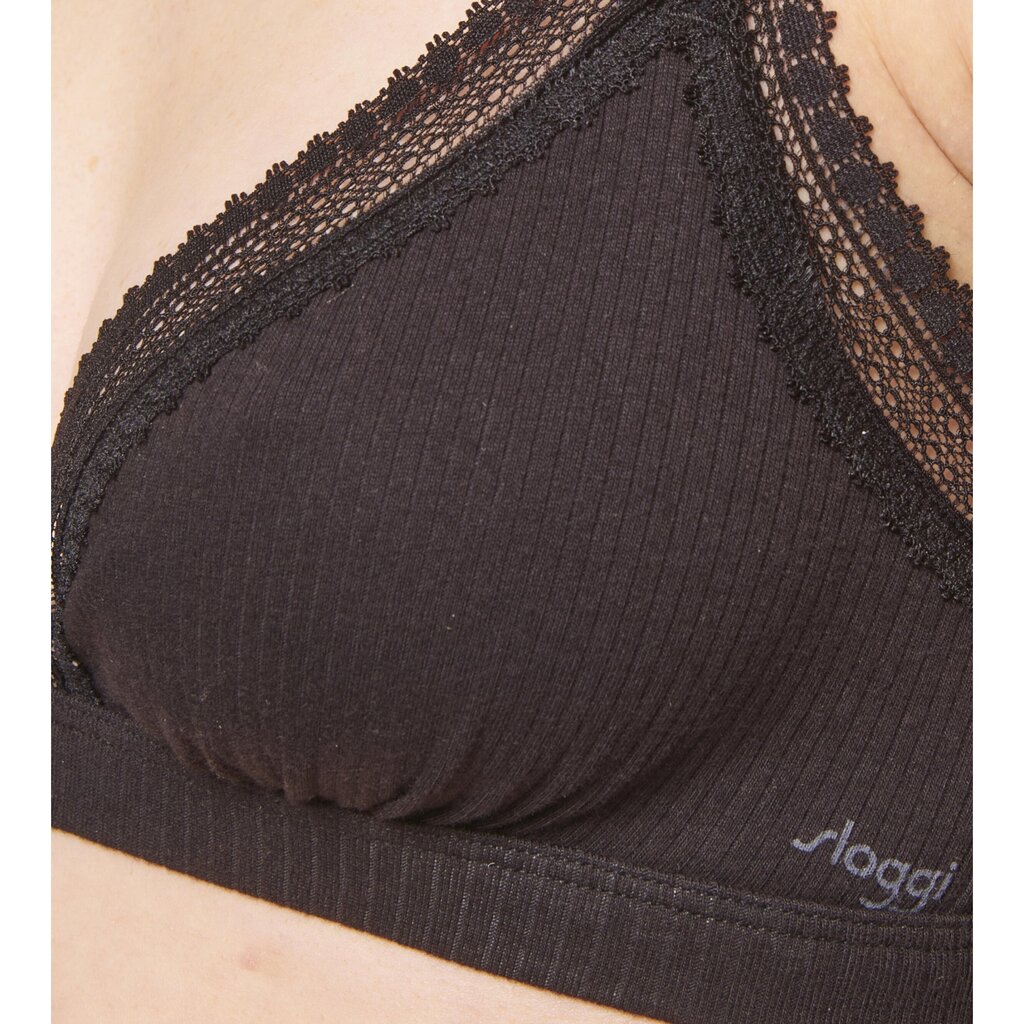 Liemenėlė Sloggi Go Ribbed Bralette kaina ir informacija | Liemenėlės | pigu.lt