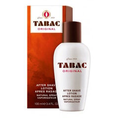 Натуральный спрей-лосьон после бритья Tabac Tabac Original Aftershave Lotion Natural Spray, 100 мл цена и информация | Мужская парфюмированная косметика | pigu.lt