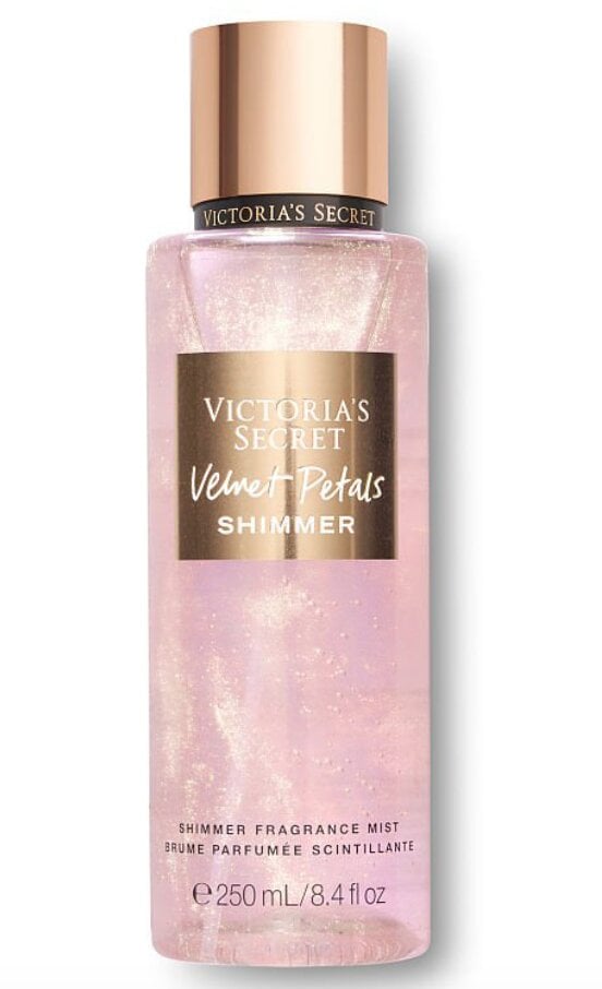 Parfumuotas kūno purškiklis Victoria's Secret Velvet Petals Shimmer, 250 ml kaina ir informacija | Parfumuota kosmetika moterims | pigu.lt