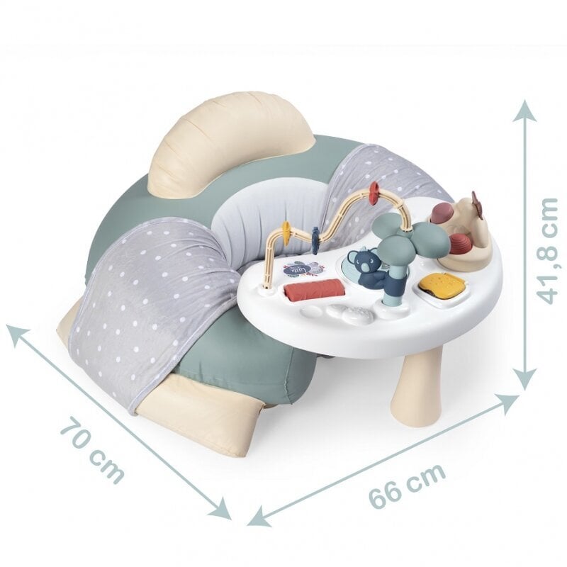Interaktyvios veiklos stalas kūdikiams Smoby Little Seat kaina ir informacija | Žaislai kūdikiams | pigu.lt