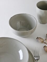 Keramikinis dubenėlis Stone and Sand, 14 cm kaina ir informacija | Indai, lėkštės, pietų servizai | pigu.lt
