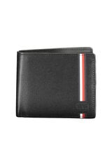 Vyriška odinė piniginė Tommy Hilfiger AM0AM09398 kaina ir informacija | Vyriškos piniginės, kortelių dėklai | pigu.lt