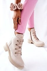 Aulinukai moterims BSB16596, rudi kaina ir informacija | Aulinukai, ilgaauliai batai moterims | pigu.lt