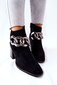 Aukštakulniai aulinukai moterims Laura Messi BSB17112.2680, juodos spalvos цена и информация | Aulinukai, ilgaauliai batai moterims | pigu.lt