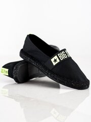 Espadrilės moterims Big Star, juodos spalvos цена и информация | Женские туфли | pigu.lt