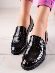Elegantiški bateliai moterims, juodos spalvos цена и информация | Женские туфли | pigu.lt