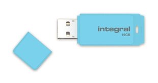 USB Карта памяти Integral Pastel 16GB USB 3.0, Голубая цена и информация | USB накопители | pigu.lt