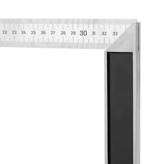 Steel Angle Ruler Deli Tools EDL302350, 350mm цена и информация | Механические инструменты | pigu.lt