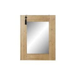 Sieninis veidrodis DKD Home Decor, rudas kaina ir informacija | Veidrodžiai | pigu.lt