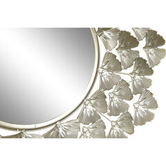 Sieninis veidrodis DKD Home Decor Veidrodis Auksinis Metalinis (52 x 5 x 52 cm) kaina ir informacija | Veidrodžiai | pigu.lt