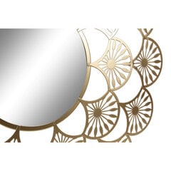 Sieninis veidrodis DKD Home Decor, auksinės spalvos kaina ir informacija | Veidrodžiai | pigu.lt