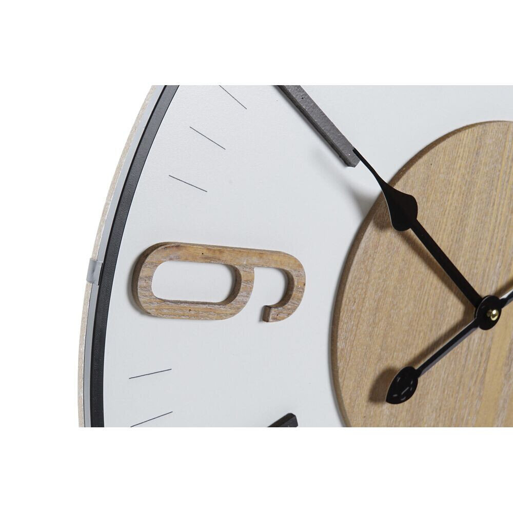 DKD Home Decor sieninis laikrodis juodas 60 x 4 x 60 cm kaina ir informacija | Laikrodžiai | pigu.lt