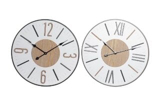 Настенное часы DKD Home Decor, бежевые, 60 x 4 x 60 см цена и информация | Часы | pigu.lt