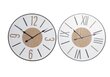 DKD Home Decor sieninis laikrodis juodas 60 x 4 x 60 cm kaina ir informacija | Laikrodžiai | pigu.lt