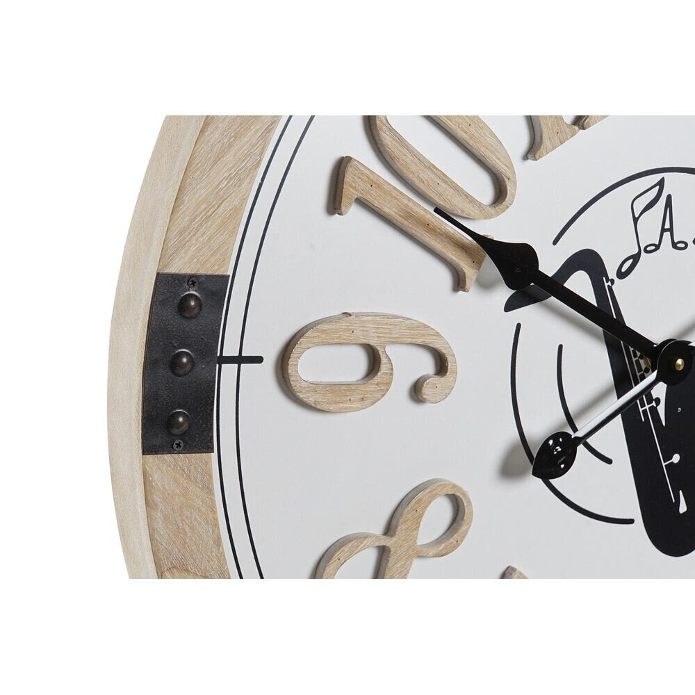 Sieninis laikrodis DKD Home Decor, 60 x 4,5 x 60 cm kaina ir informacija | Laikrodžiai | pigu.lt