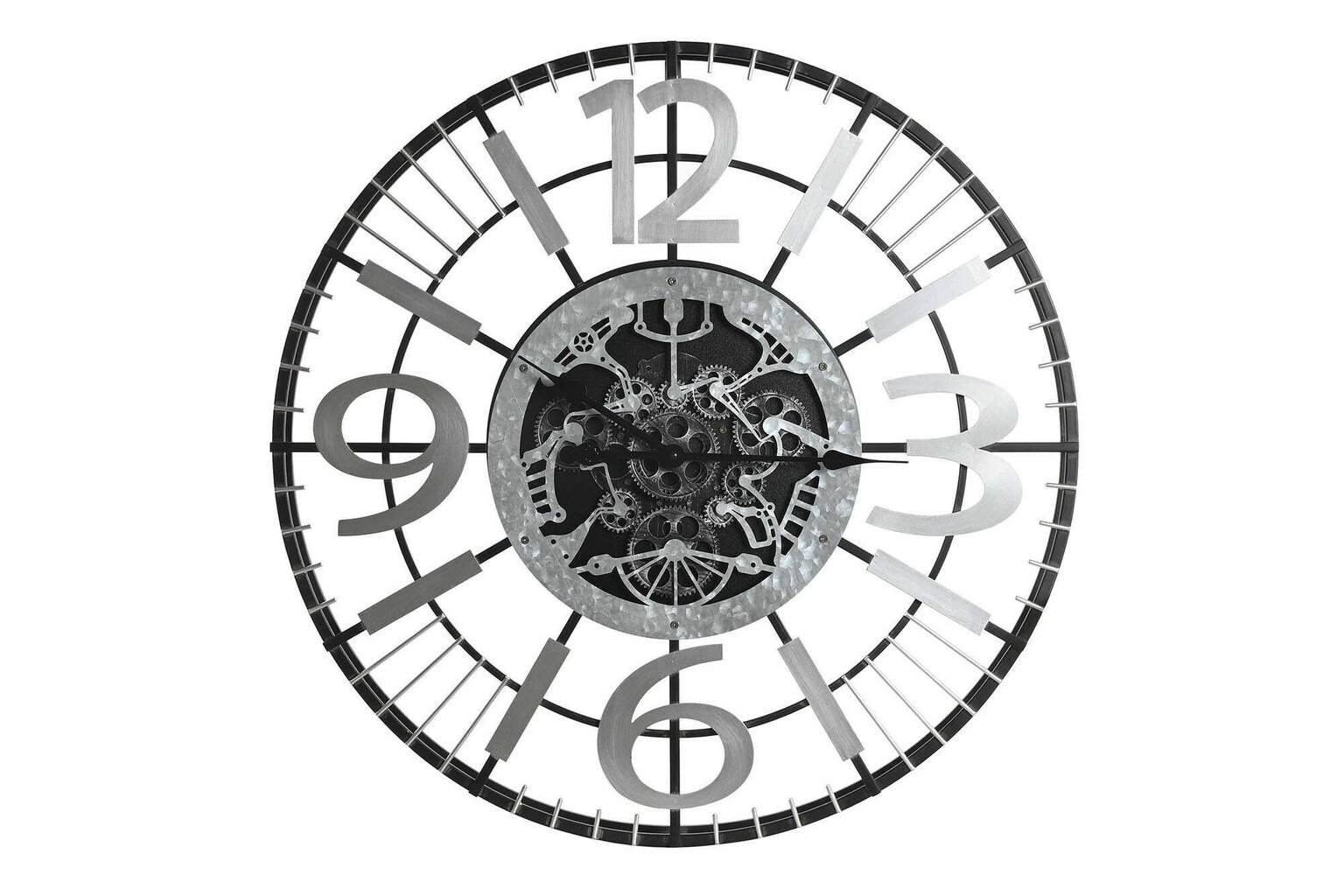 Sieninis laikrodis DKD Home Decor, 80 x 7 x 80 cm цена и информация | Laikrodžiai | pigu.lt