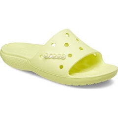 Šlepetės moterims Crocs™ Classic Slide 206121, žalios 200314 kaina ir informacija | Šlepetės moterims | pigu.lt